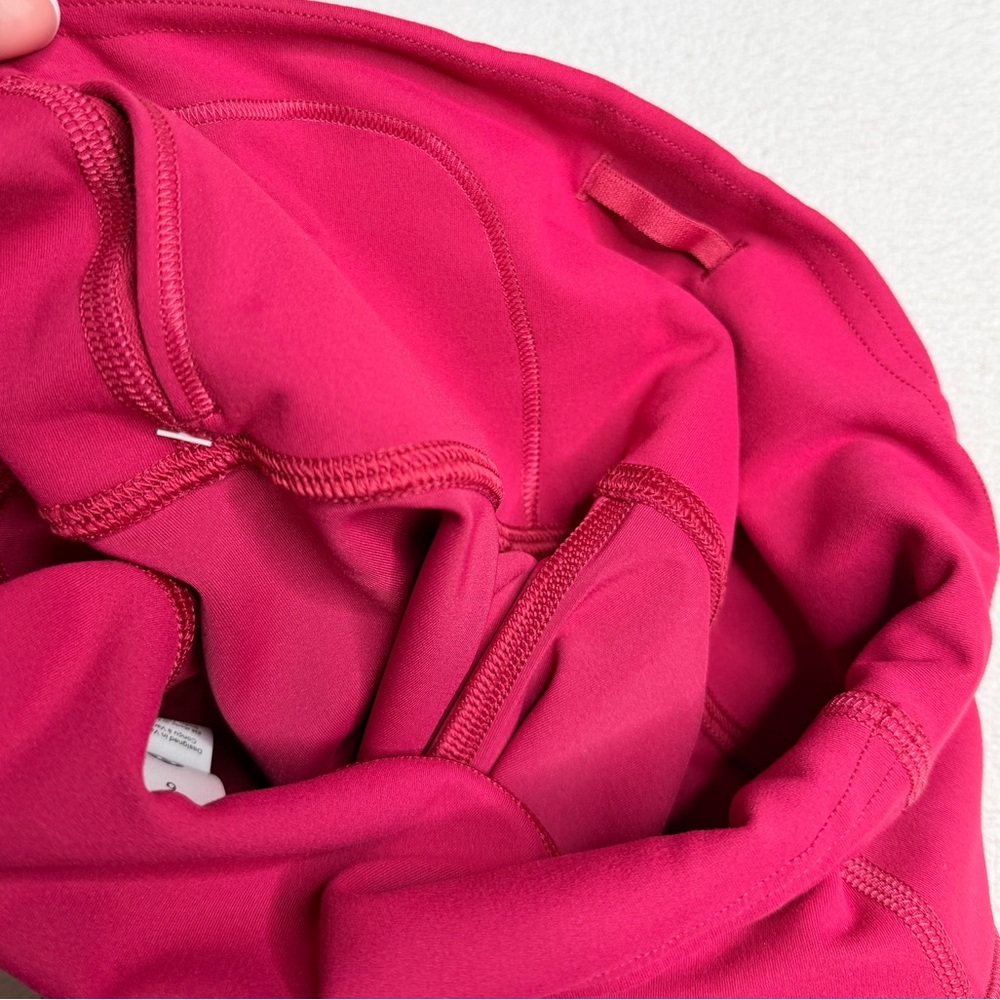 ✨NWT•Lululemon Wunder Train Contour Fit High-Rise Tight 25"•Ruby Red❤️💕 - Picture 6 of 14